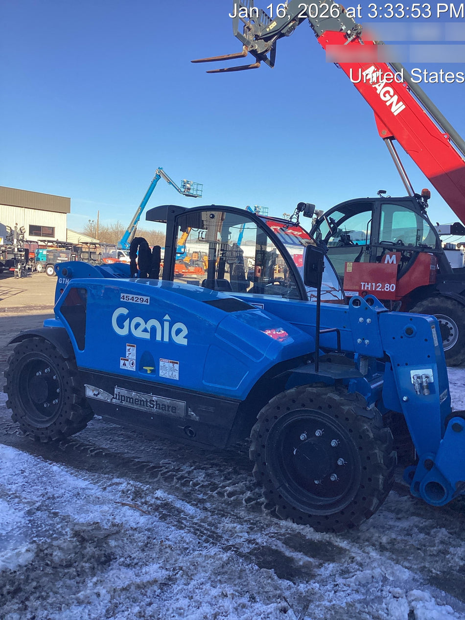 2024 Genie GTH-5519 74Hp Dsl, Cab/Heat/Air, Solid Tires, LED WL, T3 + Access Control