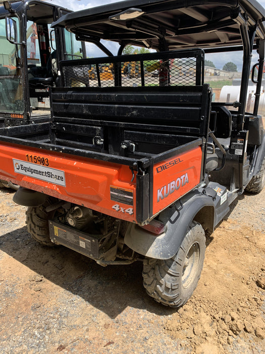 2020 Kubota RTV-X1140W-H 4WD, LED Strobe, Windshield Acrylic Clear, Plastic Canopy, Wire Harness Kit, Backup Alarm