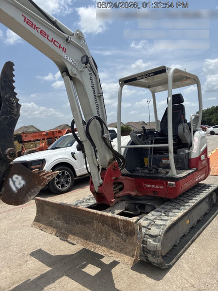 2025 TAKEUCHI TB250-2R