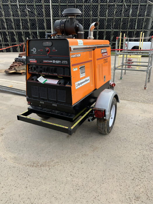 2022 Lincoln Electric Vantage 549X Crosslink Technology, Trailer Mounted, ES Decals, T3