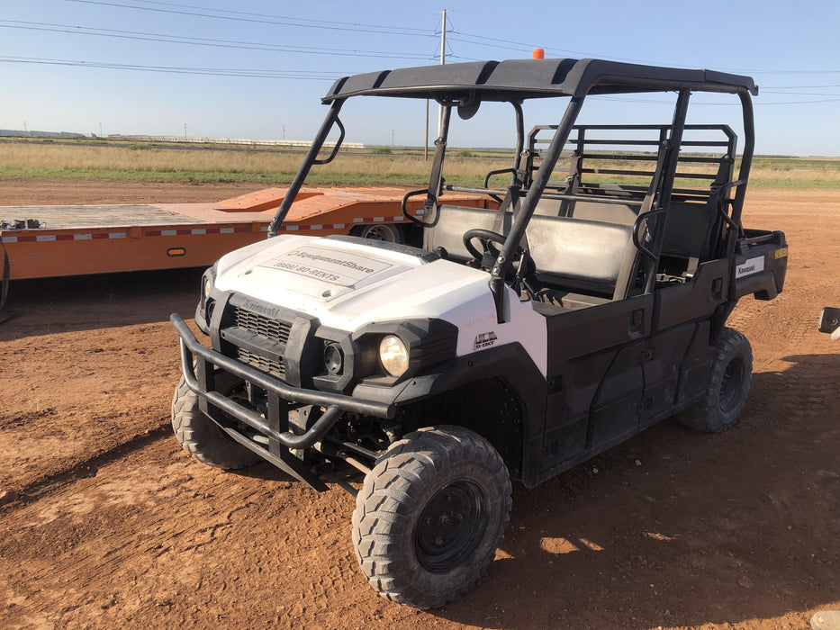 2018 Kawasaki MULE PRO-DX Kawasaki Mule 4x4 Diesel UTV w/Hard Top, No Windshield, No Doors, Beacon, Backup Alarm, ES Keypad/Hardware Installed