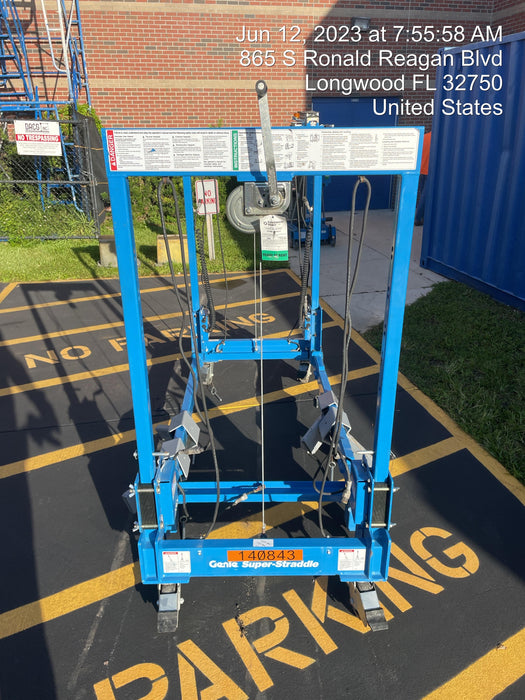 2021 GENIE SUPER STRADDLE