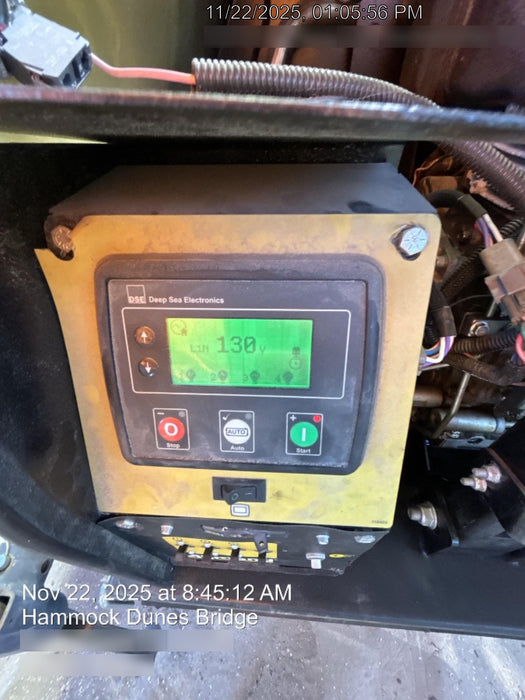 2021 Allmand NLV3GR (4) LED Light Fixture 350W, 23' Vertical Mast, 3kW Prime, Towable, Deep Sea L401, Leveling Jacks, Yanmar T4F 5.8hp