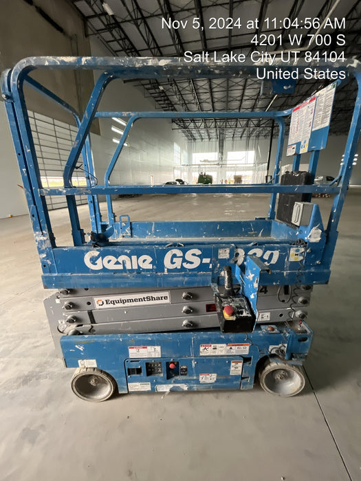 2018 Genie GS-1930 Genie GS-1930 w/Fixed Rail, Chain Entry