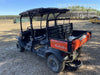 2021 Kubota RTV-X1140W-H Plastic Canopy, Windshield Acrylic Clear, LED Strobe Light, Wire Harness Kit, Back up Alarm