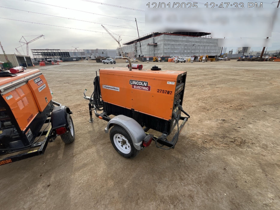 2022 Lincoln Electric LE400 Kubota V1505, Trlr, Cable Rack, Light Kit, ES Decals, T3