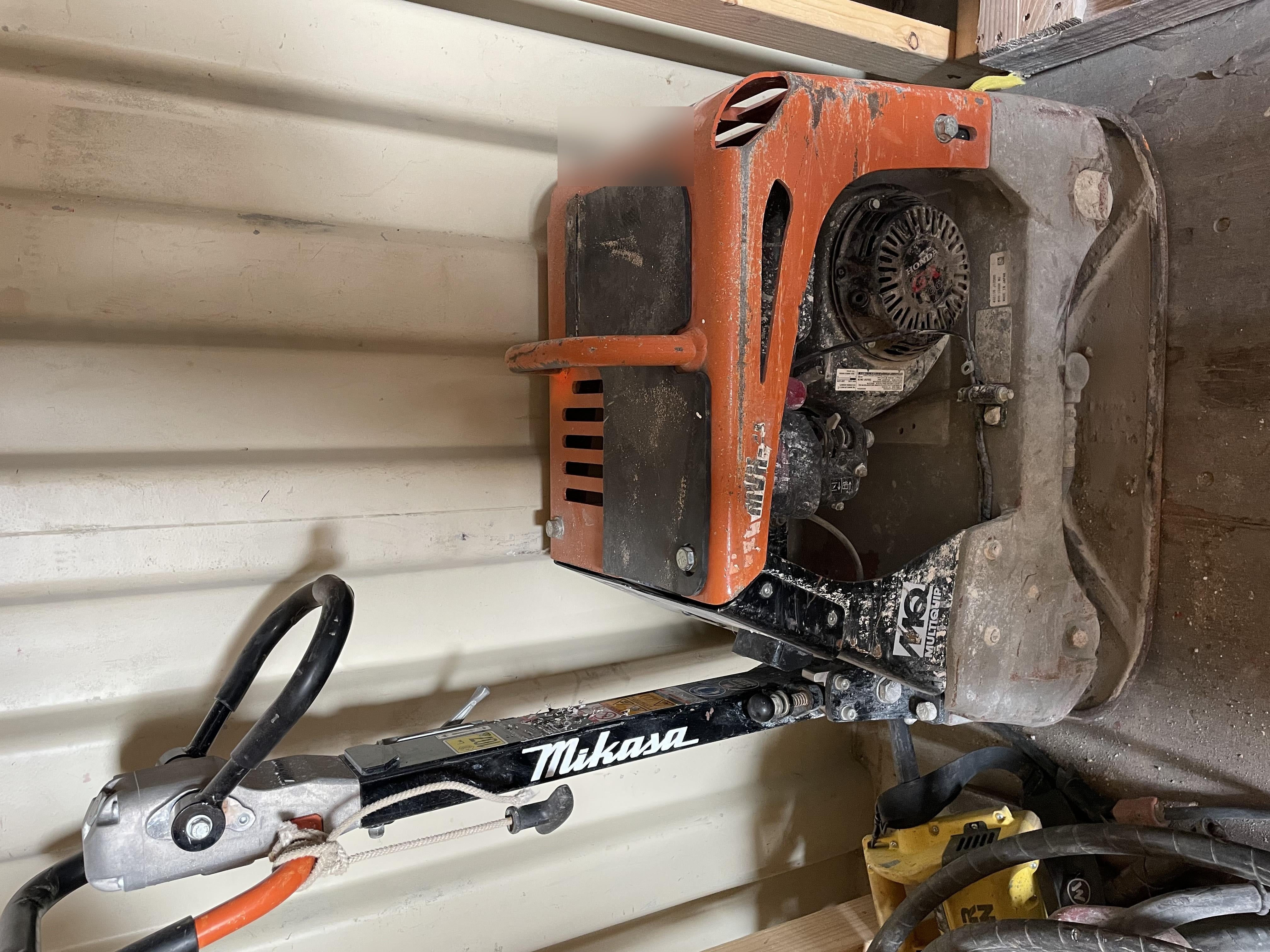 2023 Multiquip MVH158 Honda GX200, 17" Plate, Gas