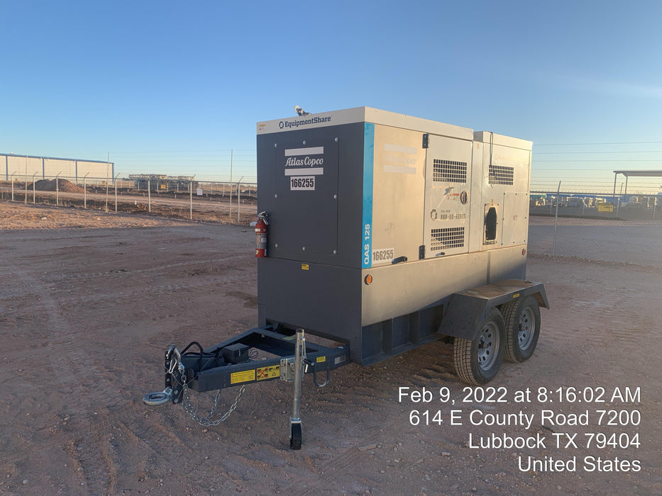 2021 ATLAS COPCO QAS 125