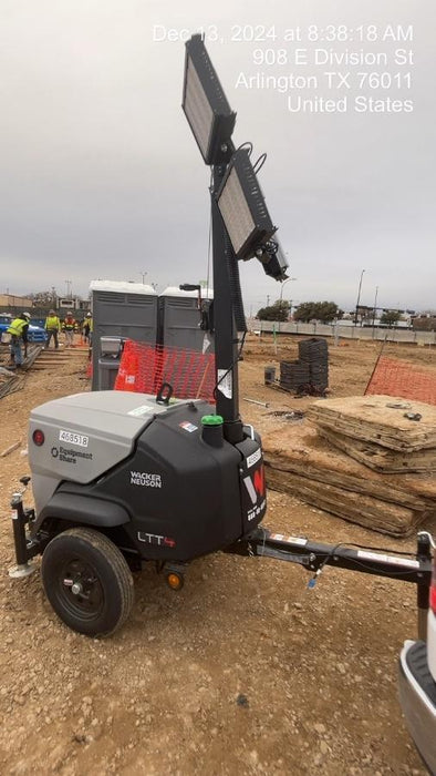 2024 Wacker Neuson LTT4 Diesel, Kohler KDW702, Deep Sea Controller, Auto Start, LED 320W, Bypass Outlet, T3