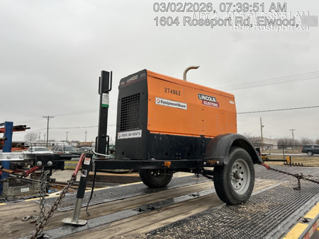 2022 Lincoln Electric LE400 Kubota V1505, Trlr, Cable Rack, Light Kit, ES Decals, T3