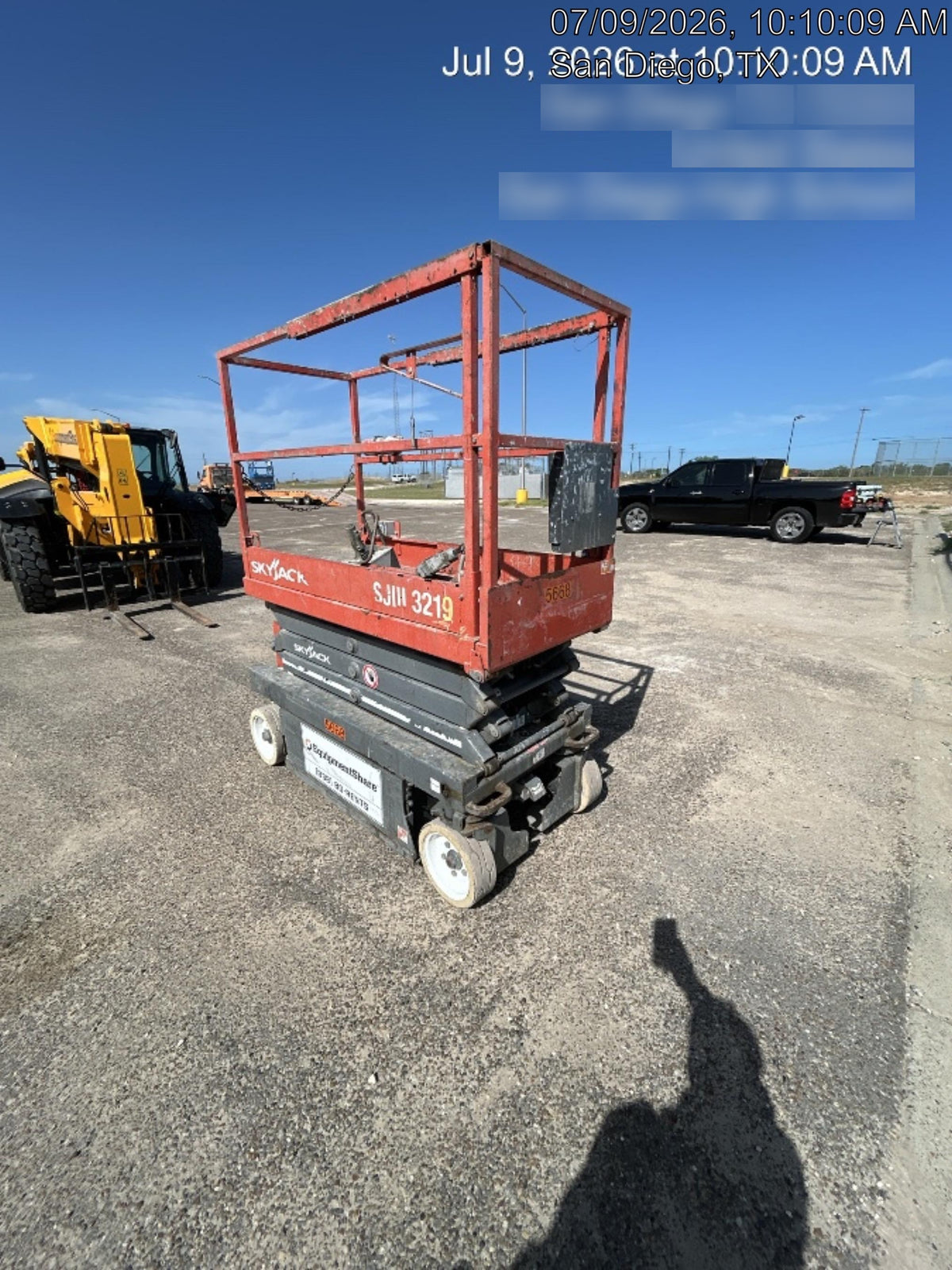 2017 Skyjack SJIII-3219 SJ3219, Trojan Battery Set, Extended Warranty 5yr/5k hr