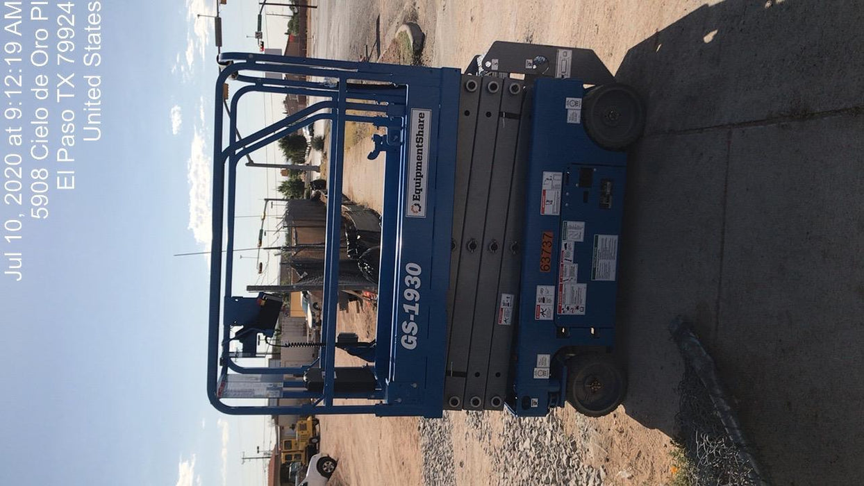 2020 Genie GS-1930 Standard Machine