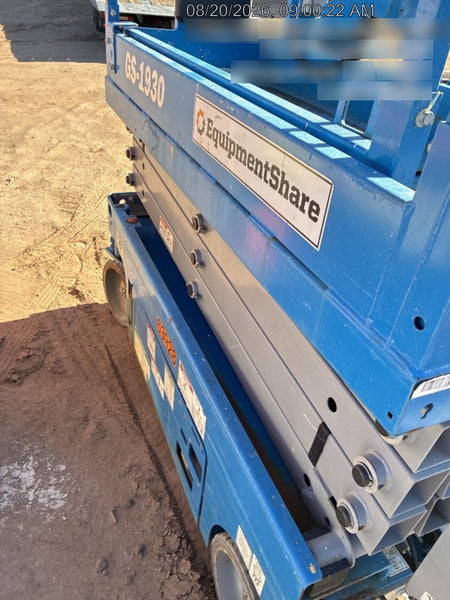 2020 Genie GS-1930 Standard Machine