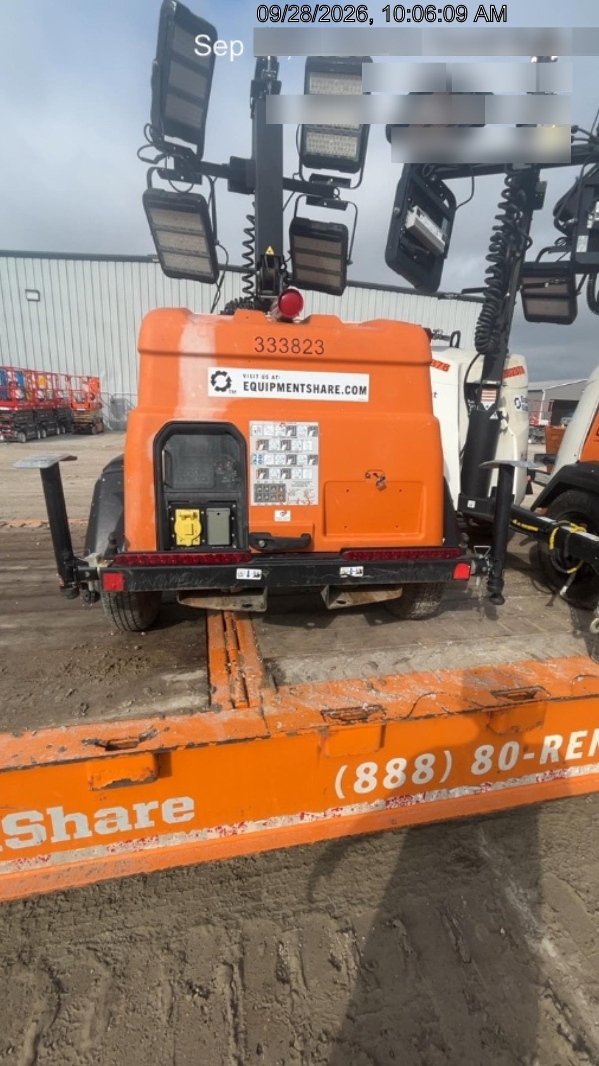 2023 Generac MLT2 Diesel, Flex Switch 120V Input, Powerzone Controller, (4) 320W LED Lights, 4kW Generator, 39.9 Gal Fuel Tank, 2" Ball, T3