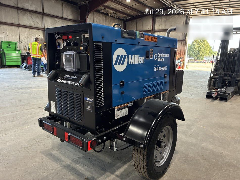 2026 MILLER ELECTRIC BIG BLUE 400