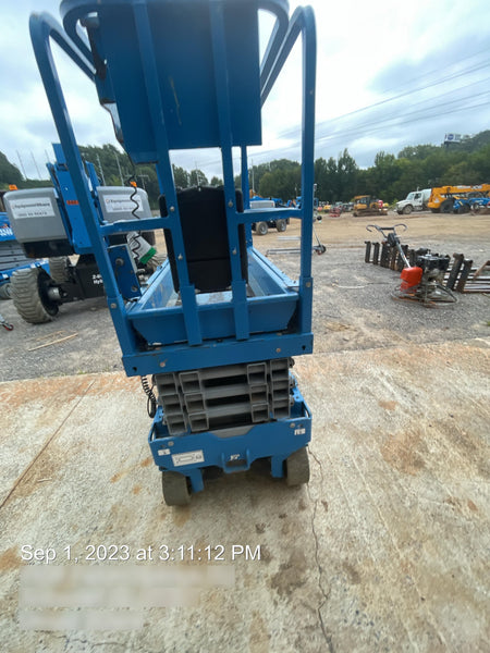 2019 Genie GS-1930 Fixed Rails with Chain Entry