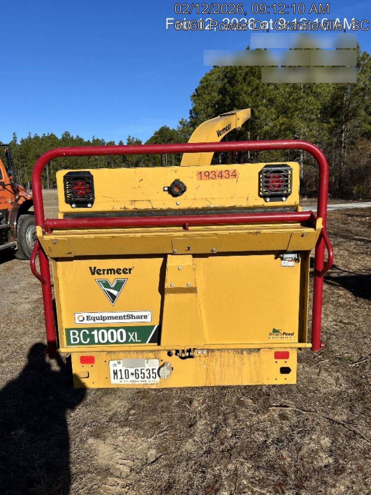 2021 VERMEER BC1000XL Diesel