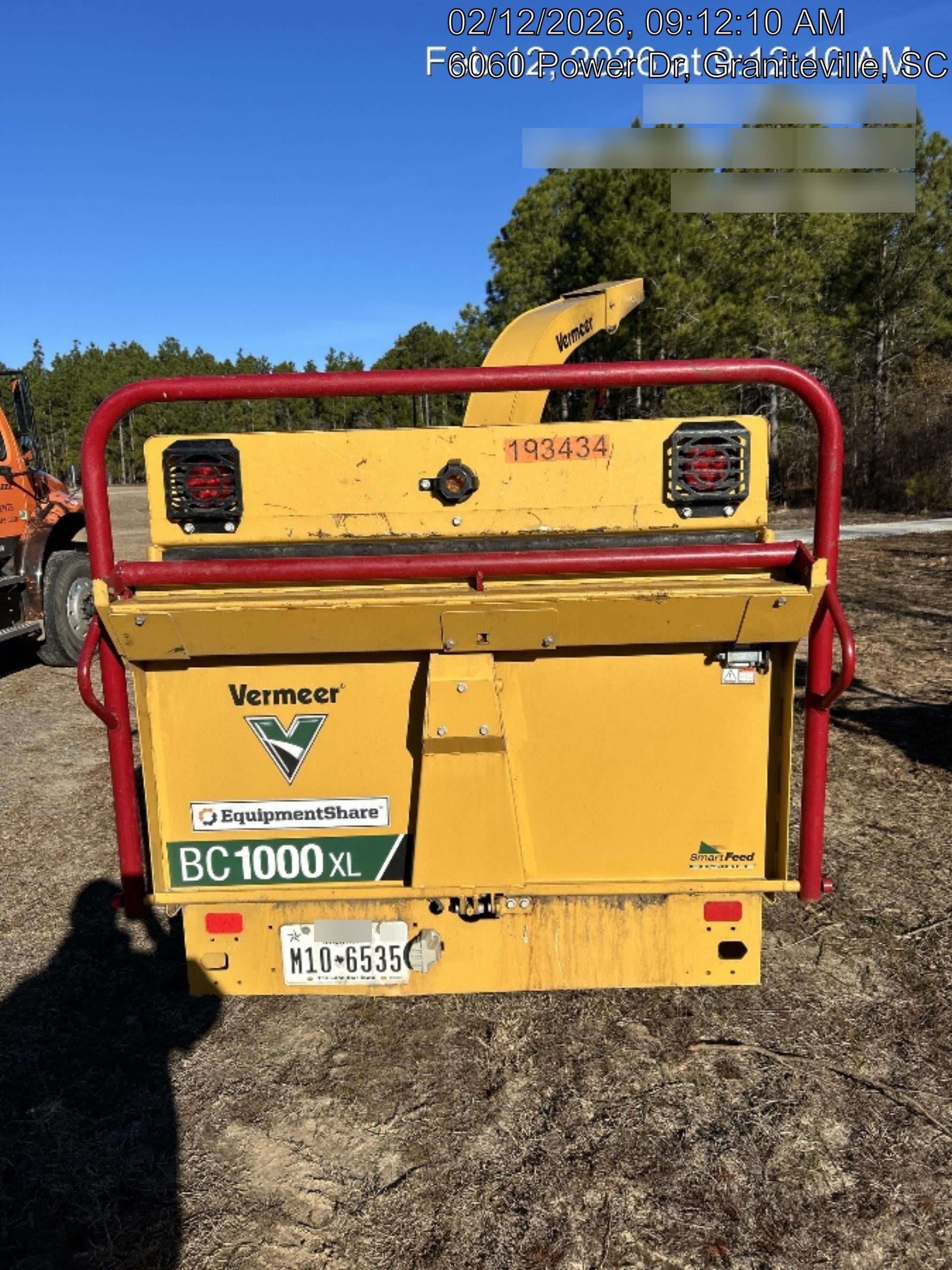 2021 VERMEER BC1000XL Diesel