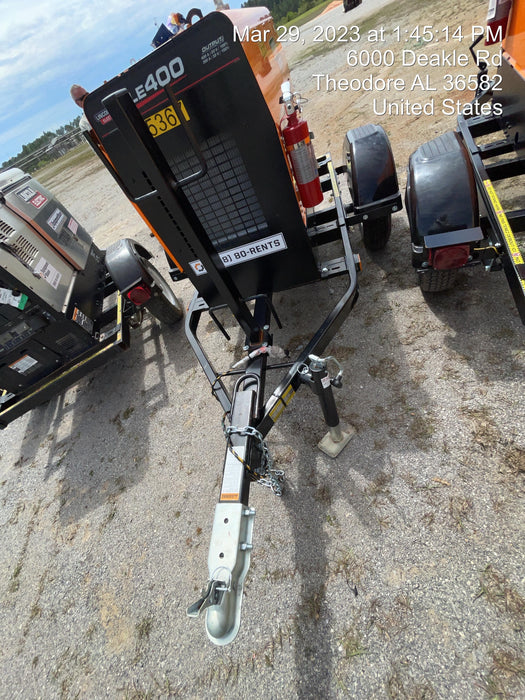 2022 Lincoln Electric LE400 Kubota V1505, Trlr, Cable Rack, Light Kit, ES Decals, T3