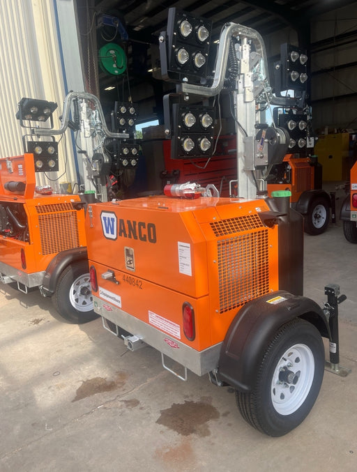 2024 Wanco WLTT-4MM4K Diesel, Deep Sea Controller, Shore Power Plug, Auto Start, (4) 350W LED Floodlights, 4kW Generator, 60 Gal Fuel Tank, 2" Ball, T3