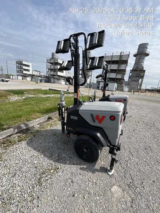 2024 Wacker Neuson LTT4 Diesel, Kohler KDW702, Deep Sea Controller, Auto Start, LED 320W, Bypass Outlet, T3