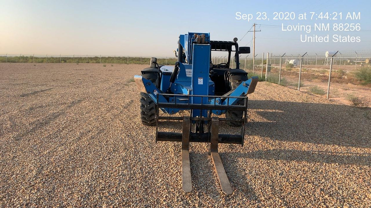 2018 Genie GTH-1056 Genie GTH-1056 w/ROPS, Work Lights, Solid Tires, RH Cab Mesh, Beacon, 60" Carriage and Forks