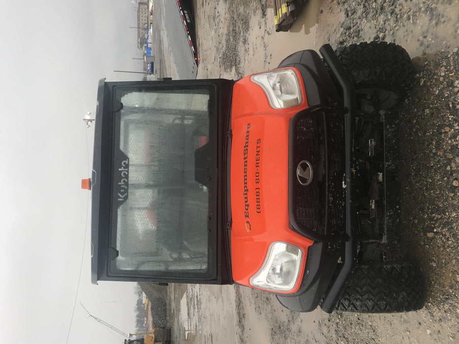 2019 Kubota RTV-X1140W-H 4wd Utility Cart, 4 Seat, Diesel, LED Strobe, Windshield Tempered Glass, Plastic Canopy, Wire Harness Kit, Backup Alarm