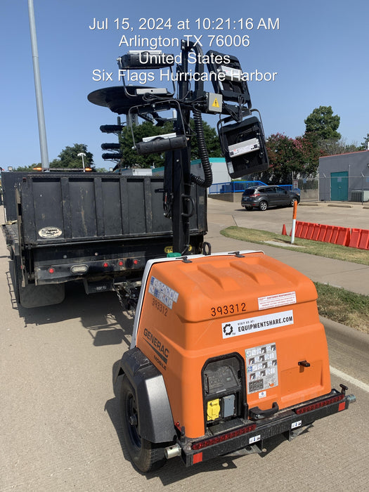 2024 Generac MLT2 Diesel, Flex Switch 120V Input, Powerzone Controller, 
(4) 320W LED Lights, 4kW Generator, 39.9 Gal Fuel Tank, 2" Ball, T3