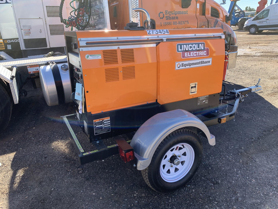 2022 Lincoln Electric LE400 Kubota V1505, Trlr, Cable Rack, Light Kit, ES Decals, T3