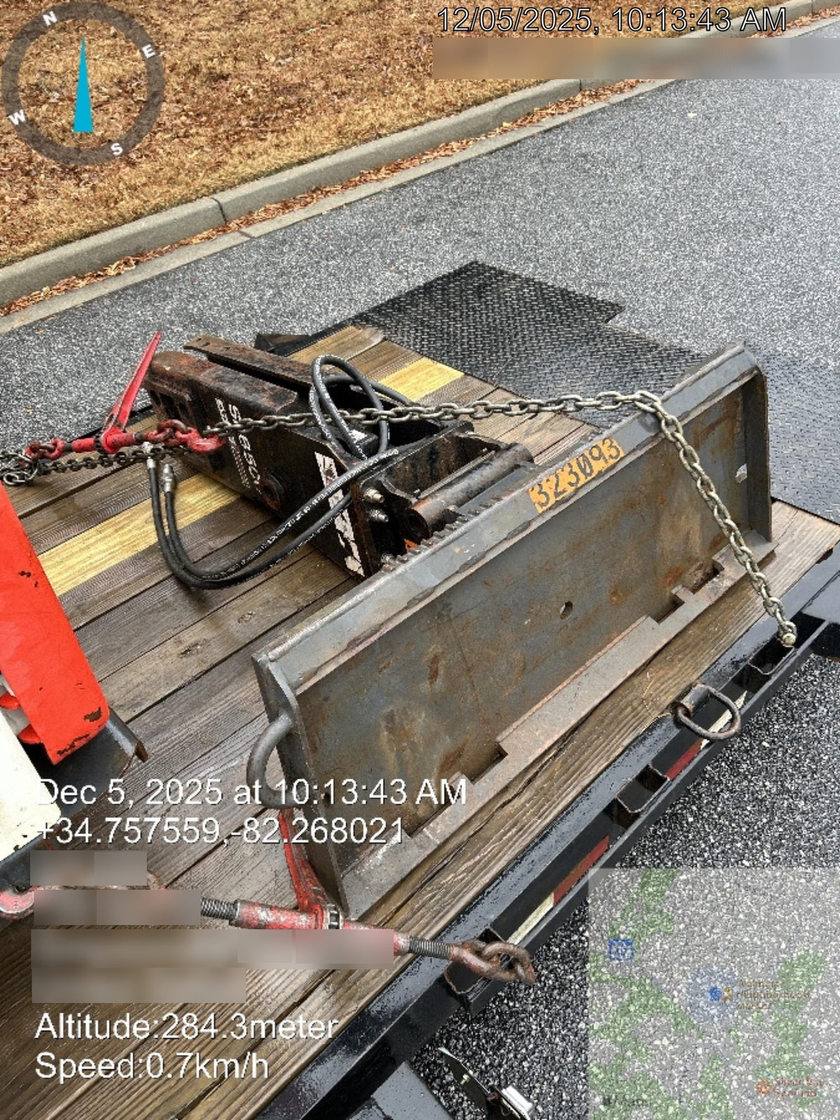 2025 EPIROC EC100T Bracket