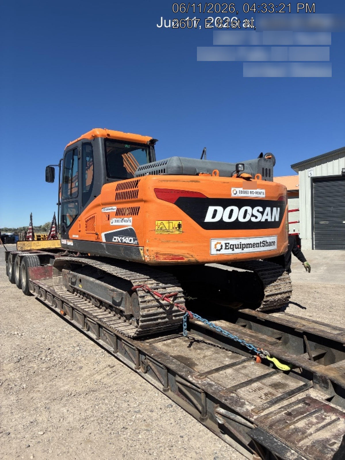 2019 DOOSAN DX140LC-5