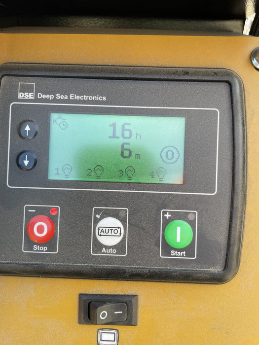 2022 Allmand NLV3GR (4) LED Light Fixture 350W, 23' Vertical Mast, 3kW Prime, Towable, Deep Sea L401, Leveling Jacks, Yanmar T4F 5.8hp