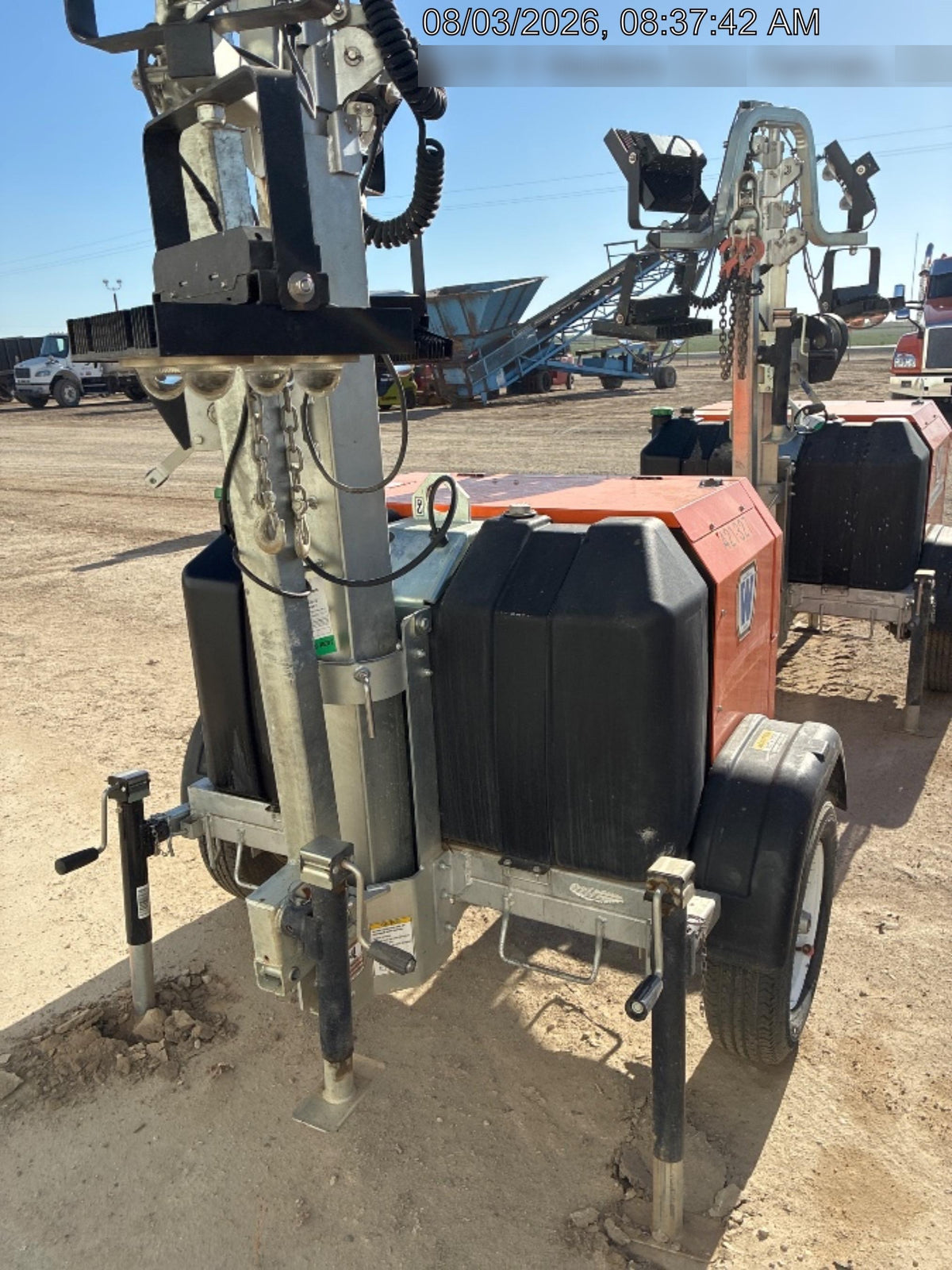 2024 Wanco WLTT-4MM4K Diesel, Deep Sea Controller, Shore Power Plug, Auto Start, (4) 350W LED Floodlights, 4kW Generator, 60 Gal Fuel Tank, 2" Ball, T3