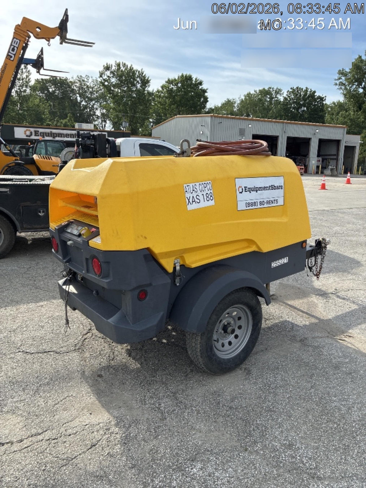 2022 ATLAS COPCO XAS188 CWK