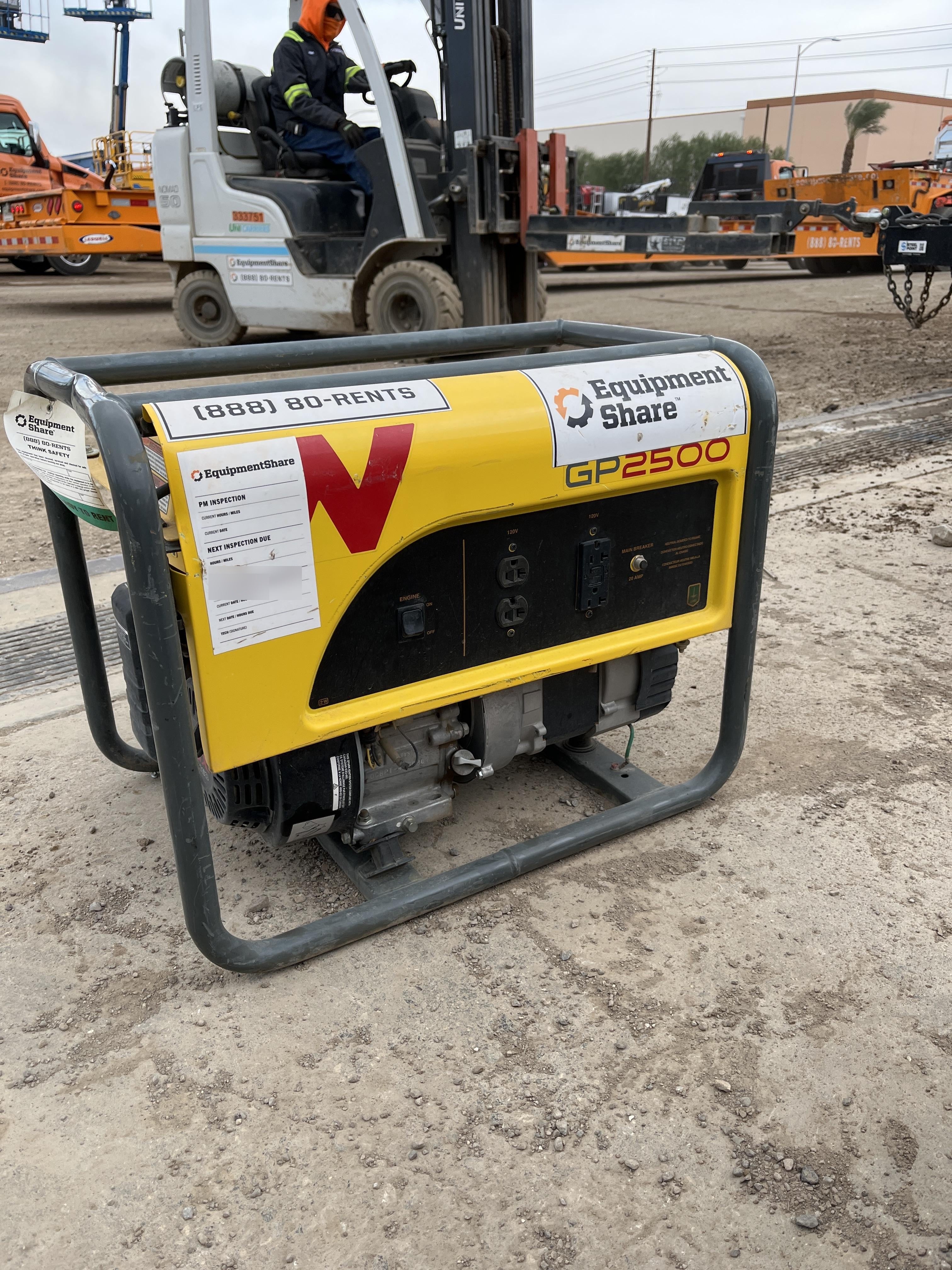 2020 WACKER NEUSON GP2500A