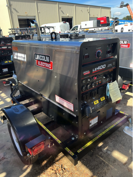 2024 Lincoln Electric LE400 Kubota V1505, Trlr, Cable Rack, Light Kit, ES Decals, T3