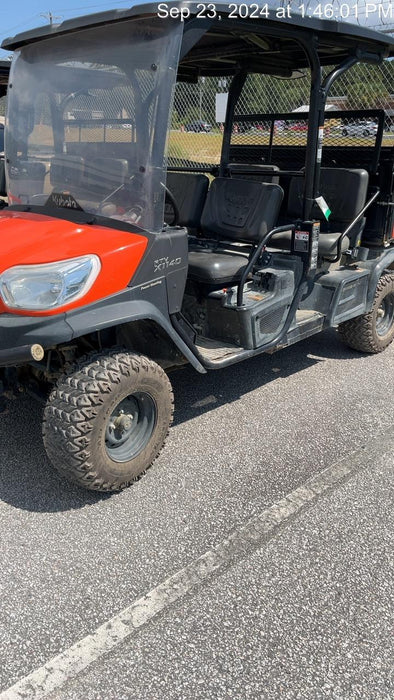 2021 Kubota RTV-X1140W-H Plastic Canopy, Windshield Acrylic Clear, LED Strobe Light, Wire Harness Kit, Back up Alarm
