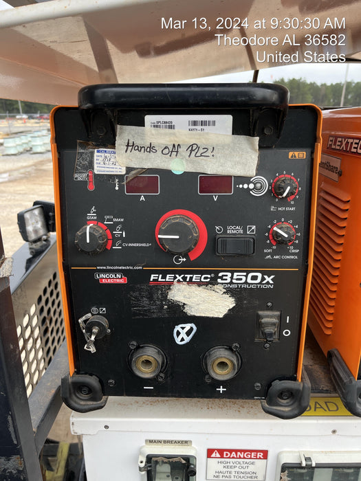 2021 LINCOLN ELECTRIC FLEXTEC 350X