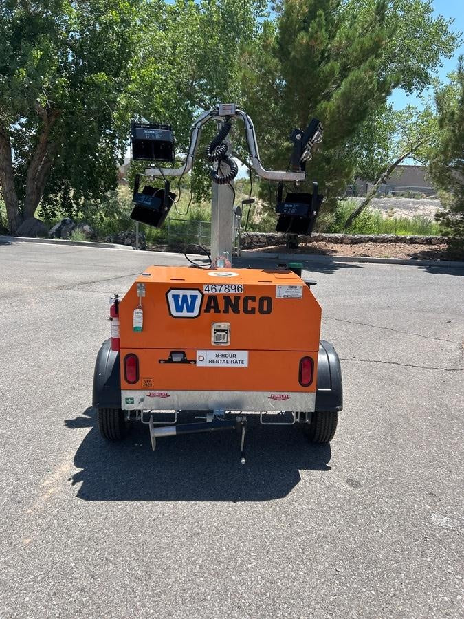 2024 Wanco WLTT-4MM4K Diesel, Deep Sea Controller, Shore Power Plug, Auto Start, (4) 350W LED Floodlights, 4kW Generator, 60 Gal Fuel Tank, 2" Ball, T3