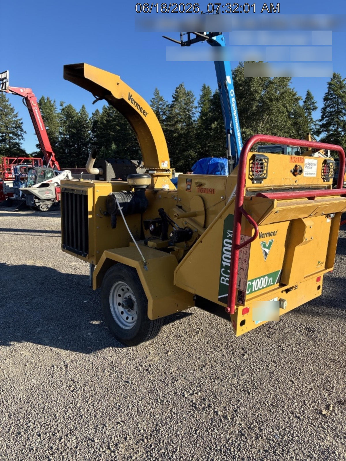 2021 VERMEER BC1000XL Diesel