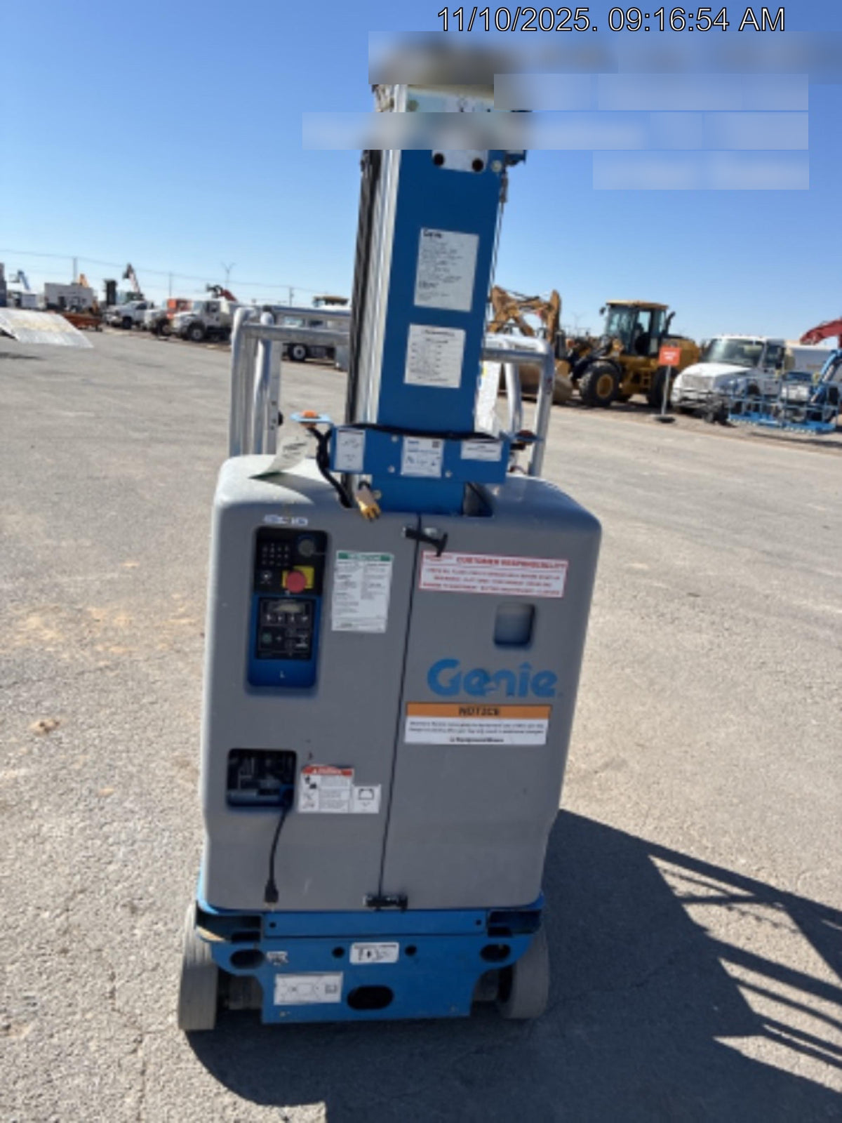 2019 GENIE GR-20