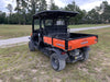 Kubota RTV-X1140W-H 4wd Utility Cart, LED Strobe, Windshield Tempered Glass, Pastic Canopy, Wire Harness Kit, Backup Alarm