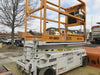 Custom Equipment HB-1430 Hy-Brid Scissor Lift
Platform capacity up to 670 lbs
Working height up to 20 ft
Weighs under 1,700 lbs
Non-marking wheels