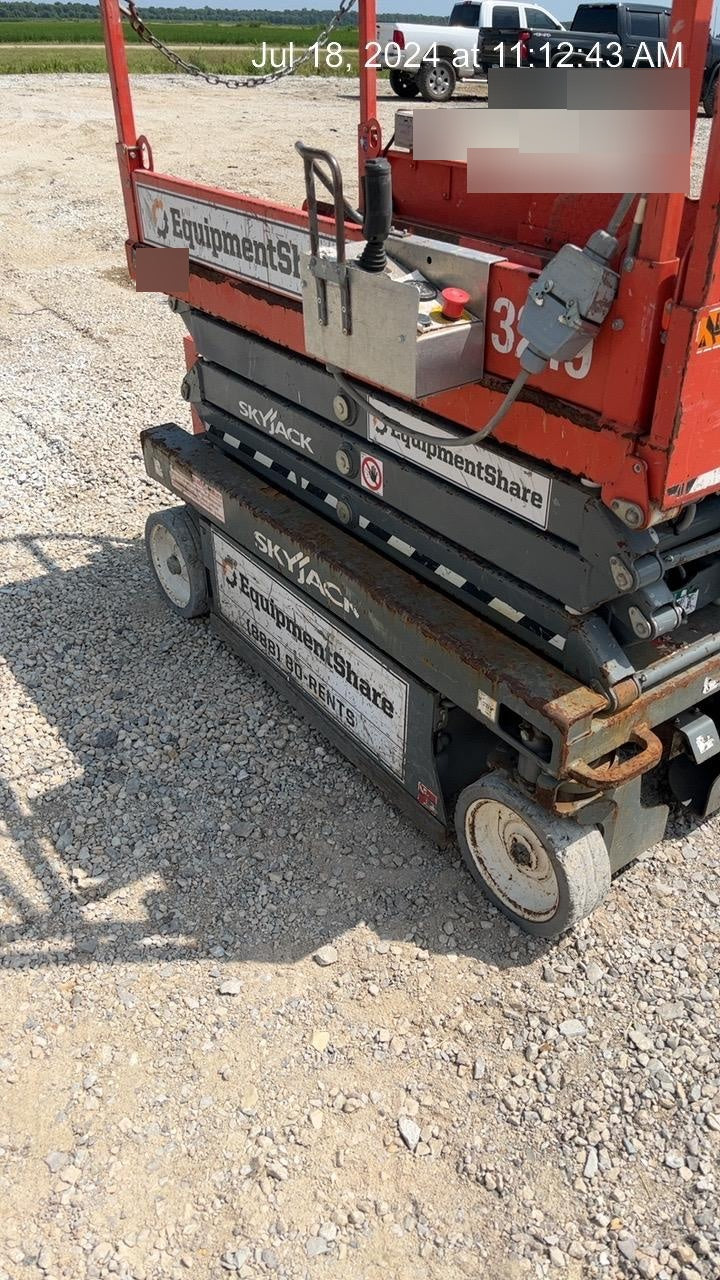 2019 Skyjack SJIII-3219 Standard Options, Trojan Batteries