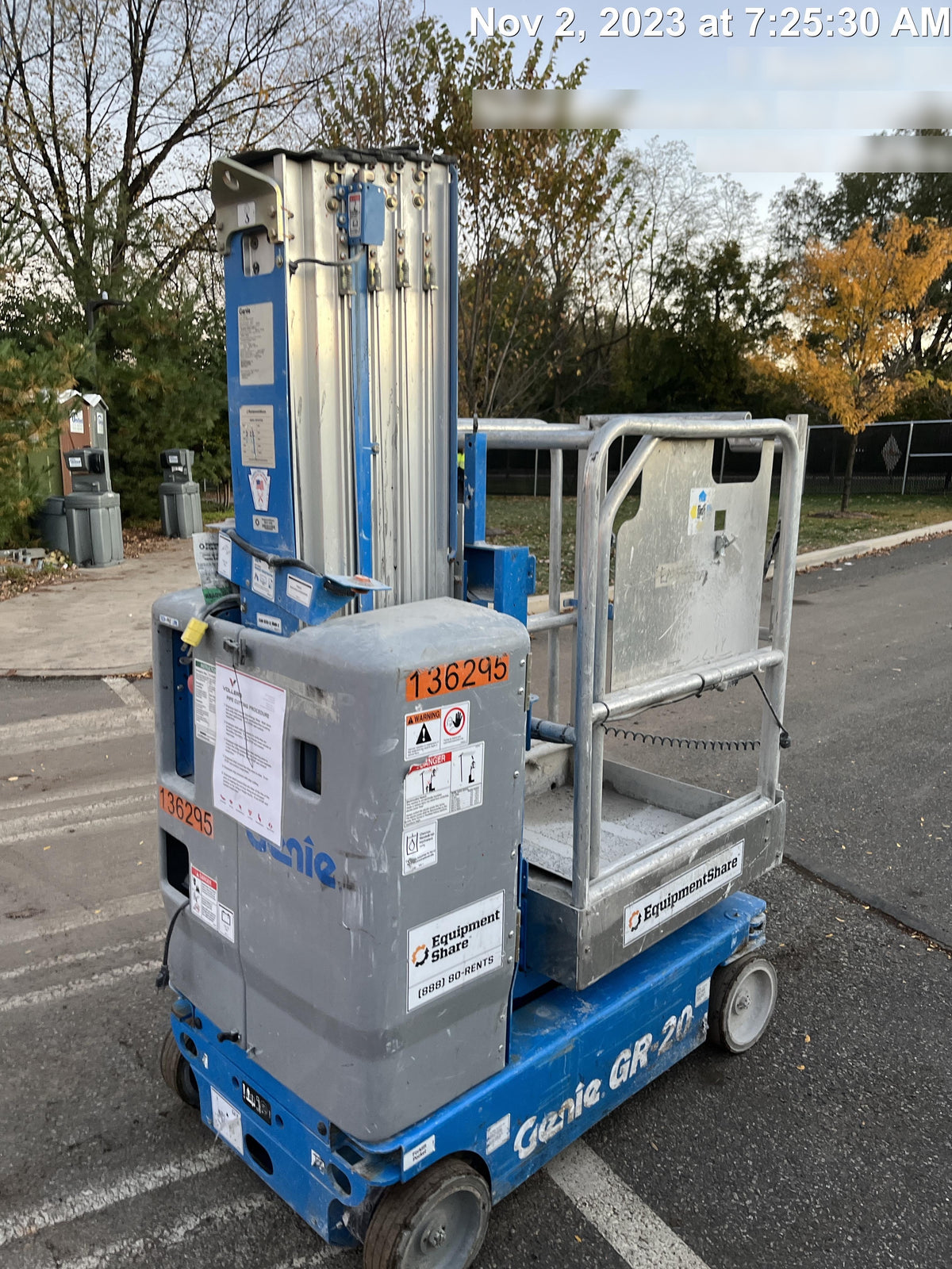 2021 GENIE GR-20