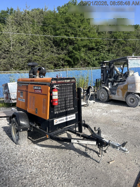 2021 Lincoln Electric Vantage 549X Ready Pak 3, ORANGE (includes trailer, cable rack, fender light kit)