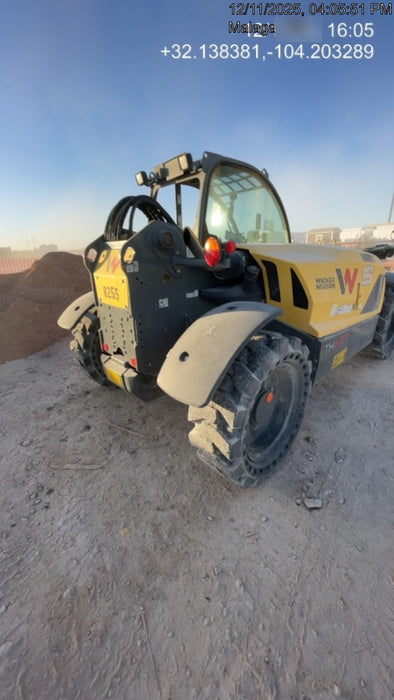 2018 Wacker Neuson TH627 Wacker Neuson TH627 Telehandler w/Canopy, Solid Tires, 48" Carriage and Forks