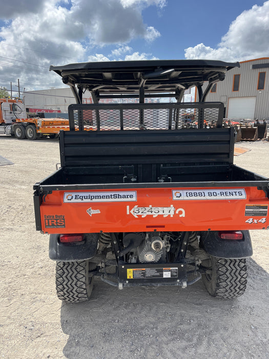 2023 Kubota RTV-X1140W-H 4WD, LED Strobe, Windshield Acrylic Clear, Plastic Canopy, Wire Harness Kit, Backup Alarm