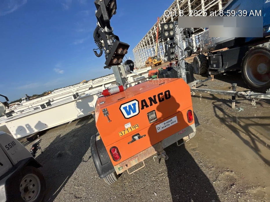 2023 Wanco WLTT-4MM4K Diesel, Deep Sea Controller, Shore Power Plug, Auto Start, (4) 350W LED Floodlights, 4kW Generator, 60 Gal Fuel Tank, 2" Ball, T3