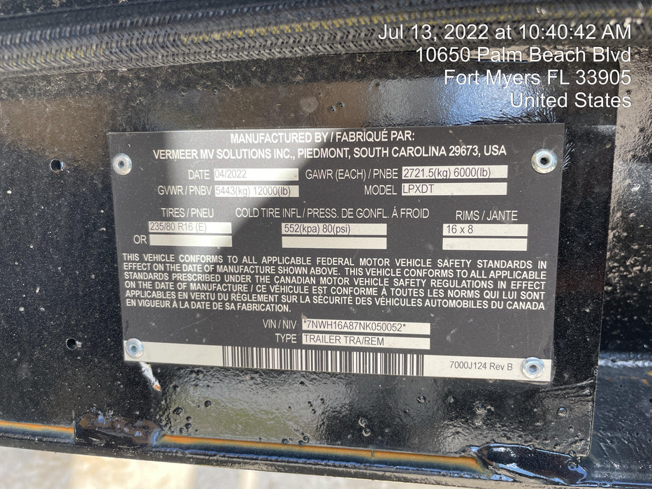 2022 VAC-TRON LP573XDT